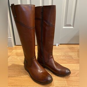 Frye melissa red tab tall boots